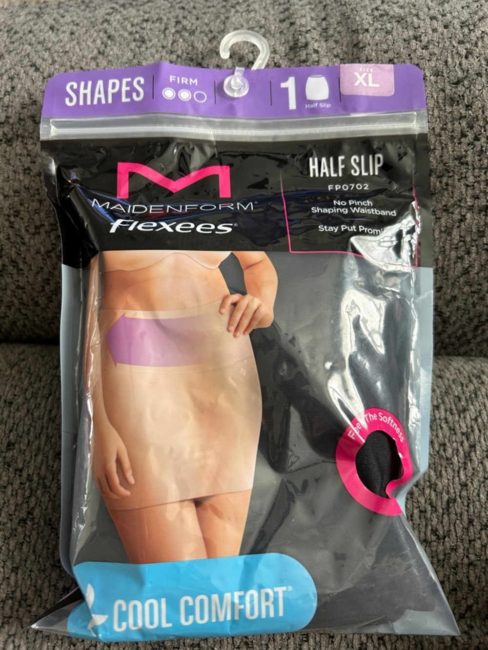 Maidenform Flexees Half Slip in Black